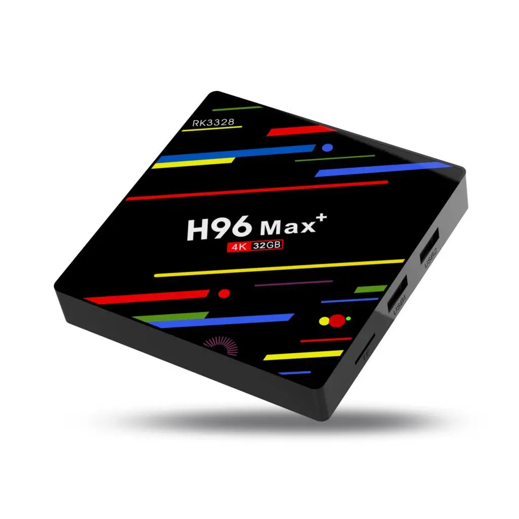 H96 MAX+ Smart tv BOX Android 9,0 коробка RK3328 IP tv BOX 4K медиаплеер wifi телеприставка для 4K Youtube Netflix Google Play