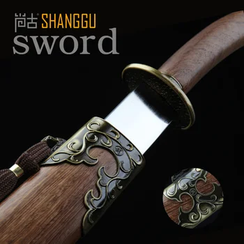 

Chinese Qing Small Soldier Sword Retro RPG Real Sword Art Collection Souvenir