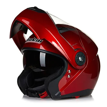 

2016 New JIEKAI JK115 undrape face Motorcycle helmet open face motorbike helmets imitation carbon fiber gray color size M L XL