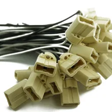 6 шт./лот G9 духовка лампа галогеновая лампа переходник для цоколя с 15 см кабель