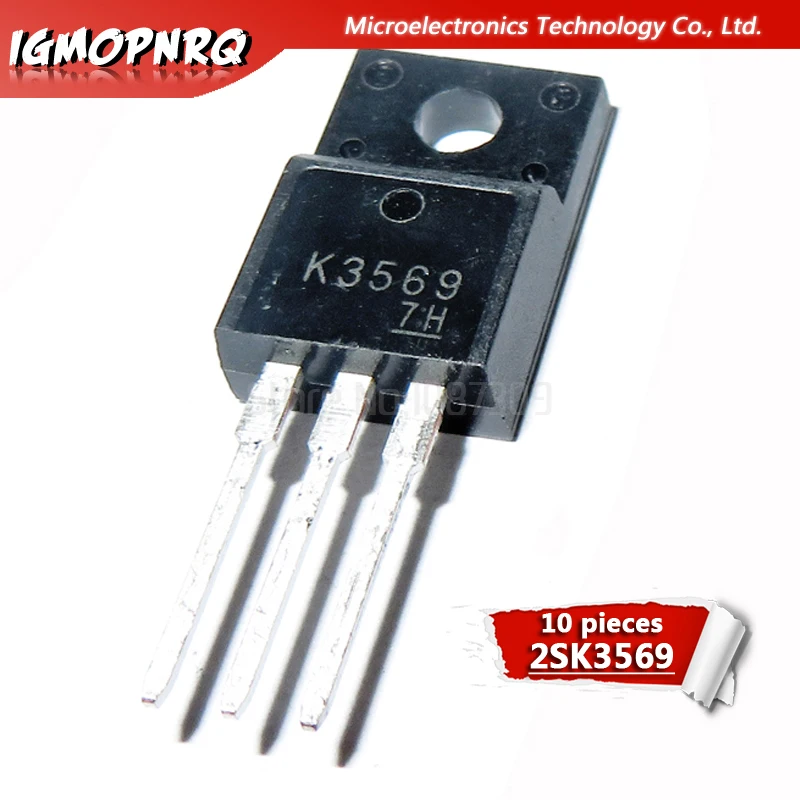 

10pcs 2SK3569 K3569 TO220 MOS FET transistor new original