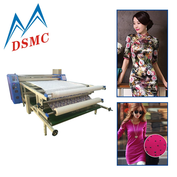 

Oil Heating System Roller Textile Sublimation Printing Machine Roll to roll Transfer Heat Press Machine