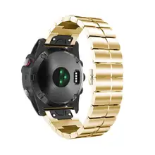 Браслет из натуральной нержавеющей стали с быстросъемным ремешком для Garmin Fenix 3/HR gps Watch DEC19 P45