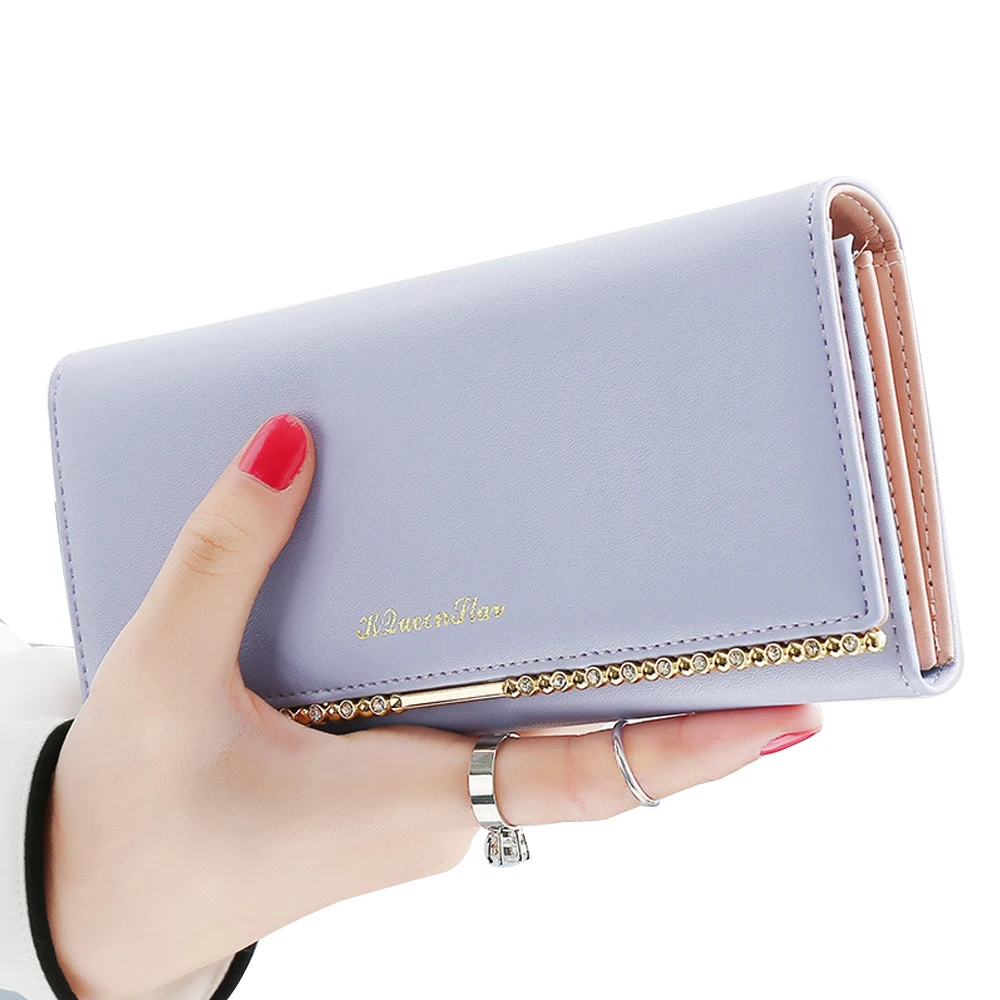 Buy Fashion Ladies Wallet Simple Large Capacity Women