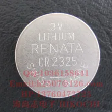RE NATA CR2325 3 V батарея LI-MN Кнопка батарея