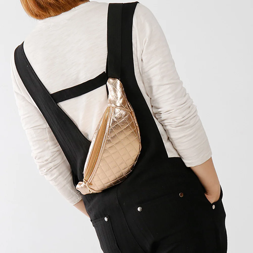 Женская поясная сумка черного цвета из искусственной кожи, поясная сумка, Женская многофункциональная сумка для покупок, путешествий, поясная сумка для телефона