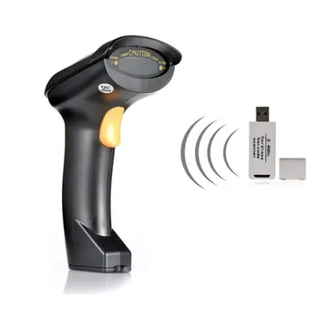 

New 2.4G Wireless Receiver USB Barcode Reader Scanner Wirescanner barcode USB/PS2/RS232 Laser Bar Code Scanner/Reader