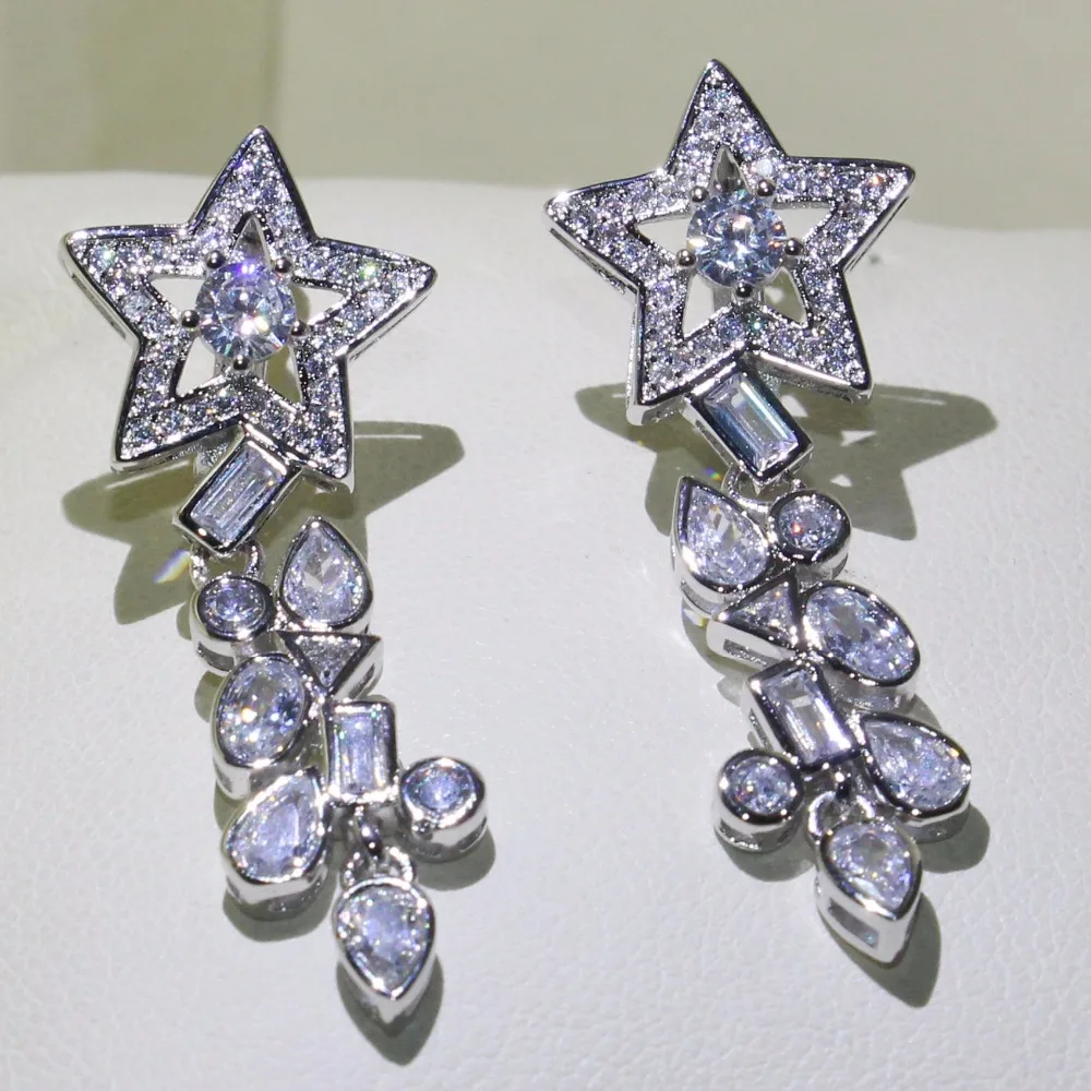 

Женские серьги-Клипсы из серебра 925 пробы, с фианитом