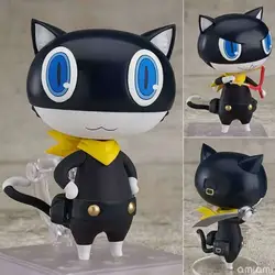 Аниме Persona 5 Моргана подвижная фигурка Nendoroid 793 P5 Мона черная кошка ПВХ BJD Рисунок Модель Подарочные игрушки