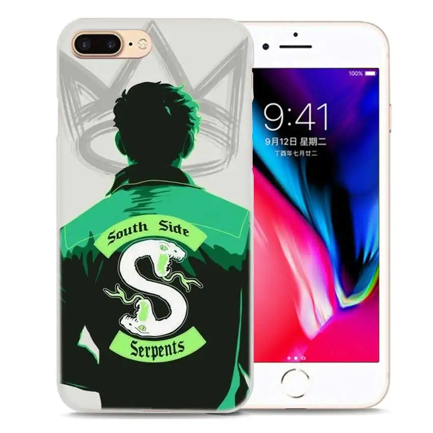 BINFUL iphone case cover transparent coque for iPhone X XR XS Max 8 7 6s 6 Plus 5 5s 5c SE 4s 4 American TV Riverdale