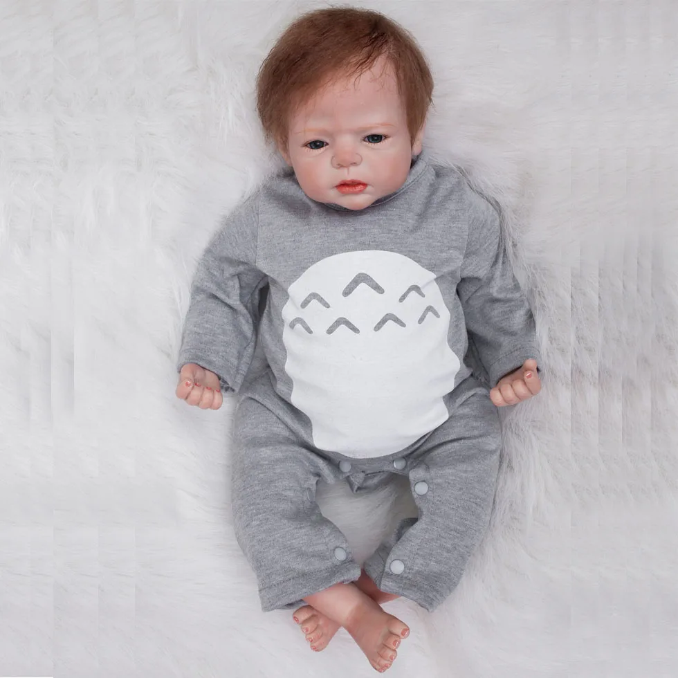 OtardDolls Bebe Reborn 22 дюйма 55 см мягкий силиконовый винил Reborn Baby Doll игрушки реалистичные детские игрушки на день рождения Рождественский подарок для девочки