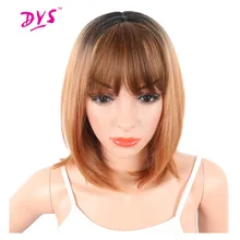 Deyngs, 1 шт., накладные волосы на заколках, накладные волосы, натуральные накладные синтетические волосы, бахрома, челка, заколка на передней части, аккуратный взрыв для женщин