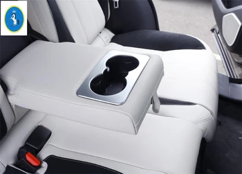 

Yimaautotrims Rear Seat Water Cup Holder Decoration Auto Accessories Cover Trim For Land Rover Range Rover Velar 2018 - 2020 ABS