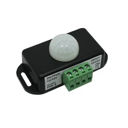 

1PCS Automatic DC 12V-24V 8A Infrared PIR Motion Sensor Switch For LED light Sty