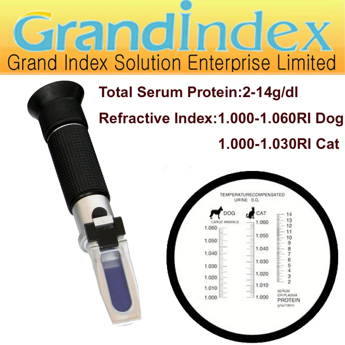 Clinical Refractometer RHC 300ATC w/ATC,Total Serum Protein and