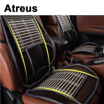 

Atreus Summer Cool Waist Seat Cover Lumbar Support Cushion For BMW e46 e39 e36 Audi a4 b6 a3 a6 c5 Renault duster Lada granta