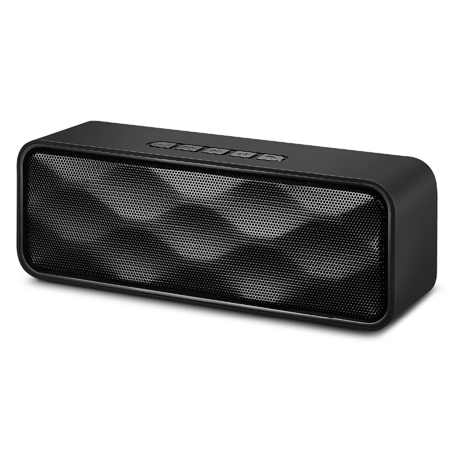 

4.2 bluetooth speaker Hi-Fi portable wireless box, Mp3 music player receiver audio FM radio with USB AUX TF card boombox column