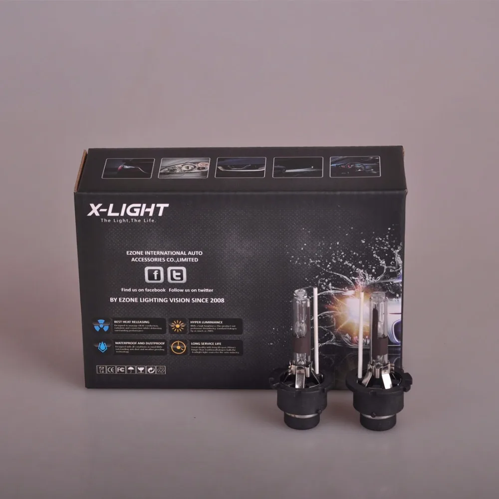 Сменная ксеноновая лампа D2R оригинальная для PHILIPS GE или OSRAM 8000K совместима с 85126 66050
