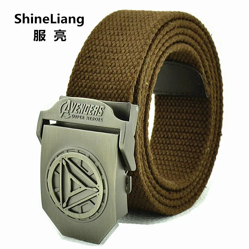 

2019 Men's tactical belt Alloy buckle Military Canvas body Width 3.8CM Designer high quality Fashion brand length 110 140 160 CM