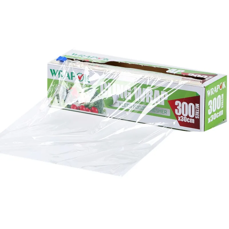 300MX30CM High Quality Food Seal Cling Film Cutter Vacuum Stretch