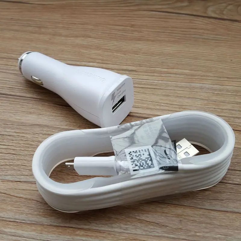 100% Первоначально Авто Универсальный Одноместный Micro USB Автомобильное Зарядное