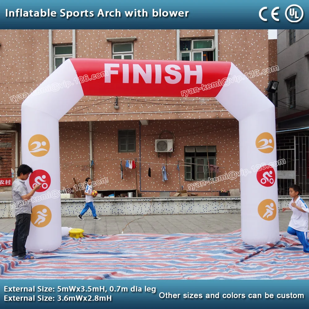 inflatable finish arch
