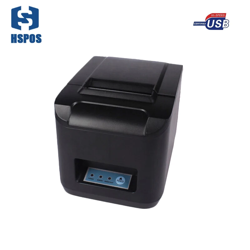 

Pos 80 printer thermal driver download USB interface desktop printing machine with cutter restaurant online order printer