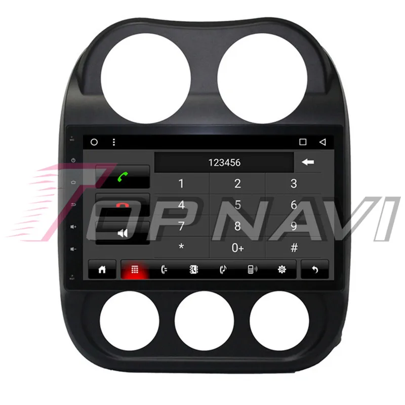 Discount 2 din Multimedia Player For Jeep Compass 2010 10.1