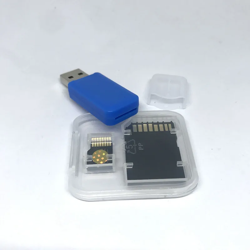 New!!! 1GB Micro SD Card memory card 1GB With Card Adapter  + free tf card reader