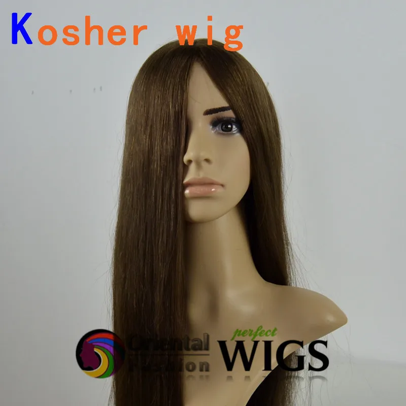 Natural Looking 30 inch 8 100 Virgin Long Kosher Sheitel Humaan Hair
