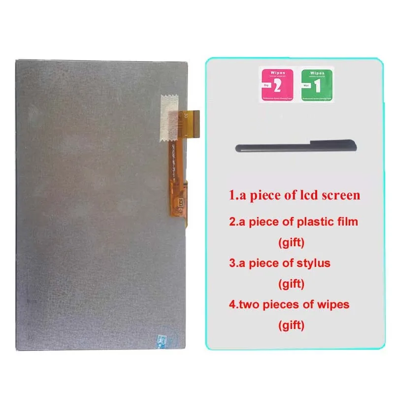 

New LCD Display Matrix For 7" Haier Hit G700 / Tesla Neon Color 7.0 3G Tablet 30pins inner LCD Screen panel glass Replacement