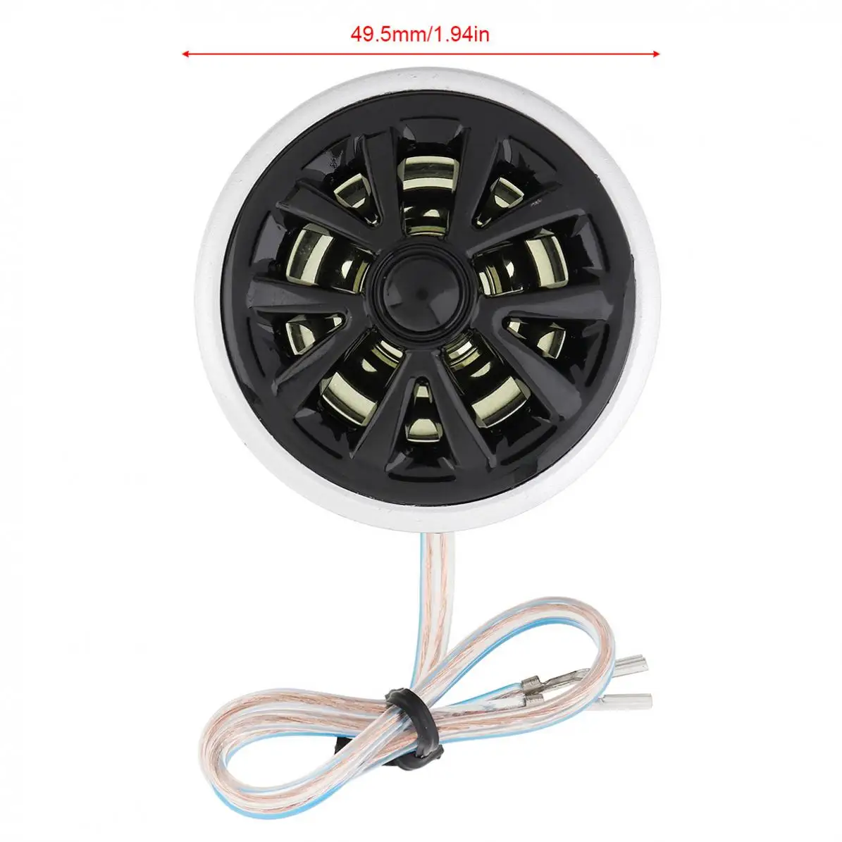 

2Pcs 150W 12V High Efficiency Mini Dome Car Tweeter Speakers High Frequency Soundbox Loudspeaker for Car Audio Systems
