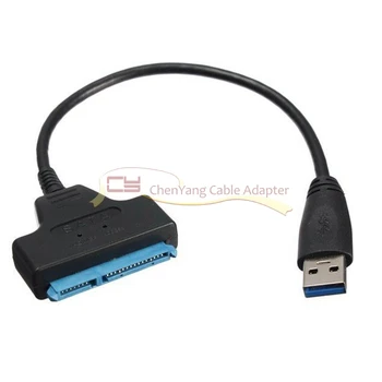 

CY USB 3.0 5Gbps Super speed to SATA 22 Pin Adapter Cable for 2.5" Hard disk driver SSD