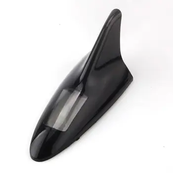 

Solar LED Car Radio Motorcycle Signal Aerial Tail Light Roof Shark Fin Antenna Warning Flash Fit For Bmw Audi Car Accessories