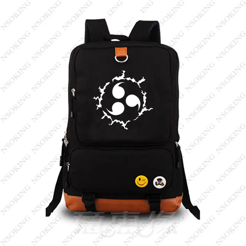 Наруто рюкзак школьный рюкзак японский аниме Учиха Саске Bookbag Uzumaki Наруто косплей рюкзак сумка на плечо - Цвет: 02