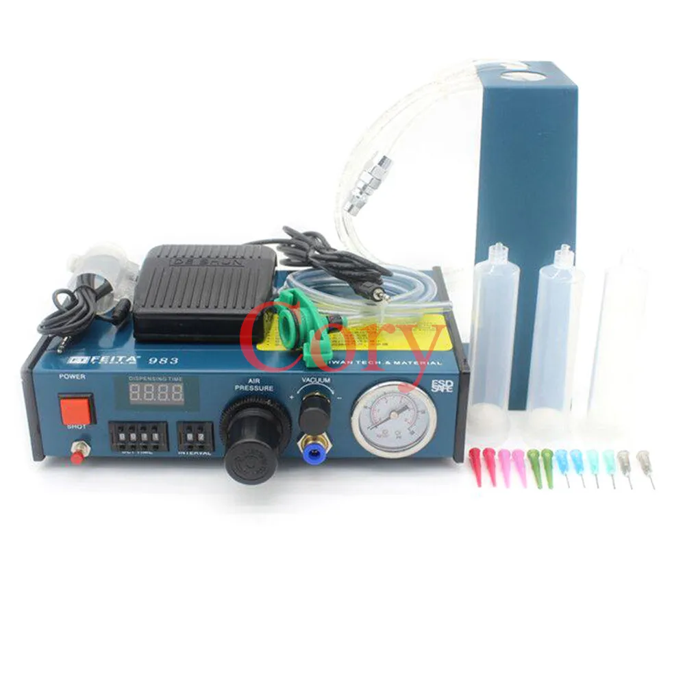1PCS Auto Digital Glue Dispenser Tool Solder Paste Liquid Drop Machine 220Vin Power Tool Sets