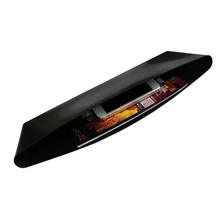 Black PP Car Interior Car Seat Gap Storage Box Auto Armrest Car Glove Storage Seat Trash Organizer Container Accessories