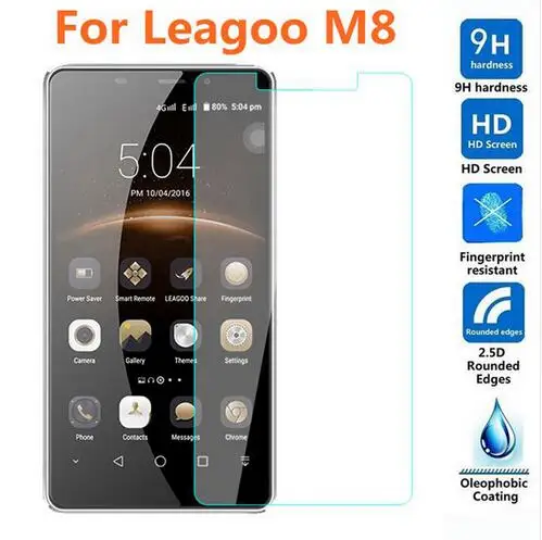 Закаленное Стекло для Leagoo M8 M 8 защитный Стекло гвардии с уровнем твердости 9H 2.5D спереди Экран защитная пленка, чехол для телефона для Leagoo M8 Pro 5,7 дюймов