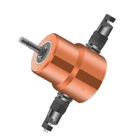 attachment מקדחה פח זוגי טיפ חיתוך הכרסמן מסור ממתכת קאטר 360 Attachment מקדחה מתכוונן תואר עם כלי חיתוך פאנץ (3)