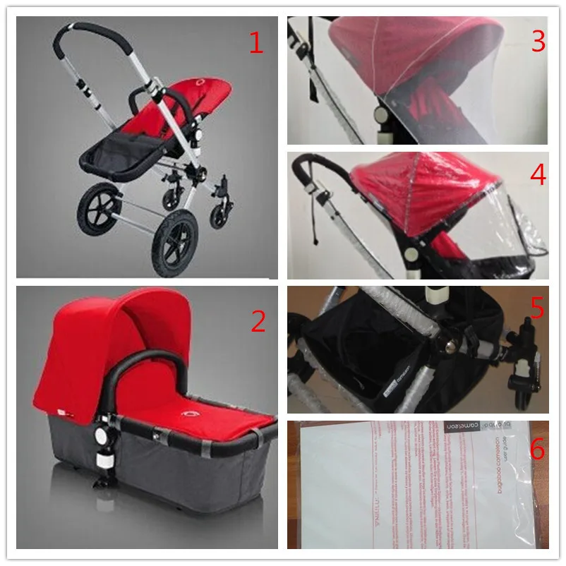 2015 Hot Sale Toddler Stroller 9 Colors Aluminum Alloy Bugaboo Cameleon Prams Cot And Acessories Very Cheap