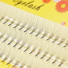 Kimcci 1 коробка большая емкость 90 пряди 4D наращивание ресниц 3D объем настоящая норковая полоса ресницы индивидуальные ресницы натуральный стиль