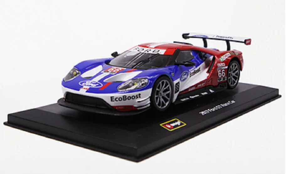 Bburago 1:32 Ford GT гонки № 66 Daytona литья под давлением модели гоночных автомобилей в коробке