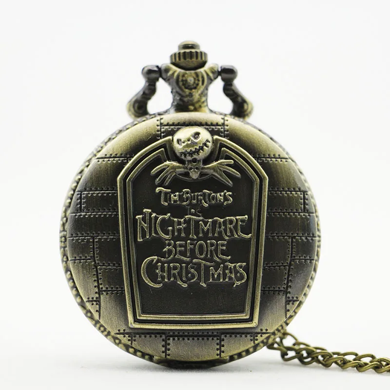 

Christmas Quartz Pocket Watch Vintage Roman Numeral Display Pendant Clock Birthday Gifts for Boys Dropshipping TD2051