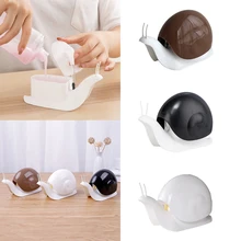 Забавная Улитка пресс тип мыло жидкая бутылка дезинфицирующие диспенсеры аксессуары для ванной комнаты средство, мыло диспенсер