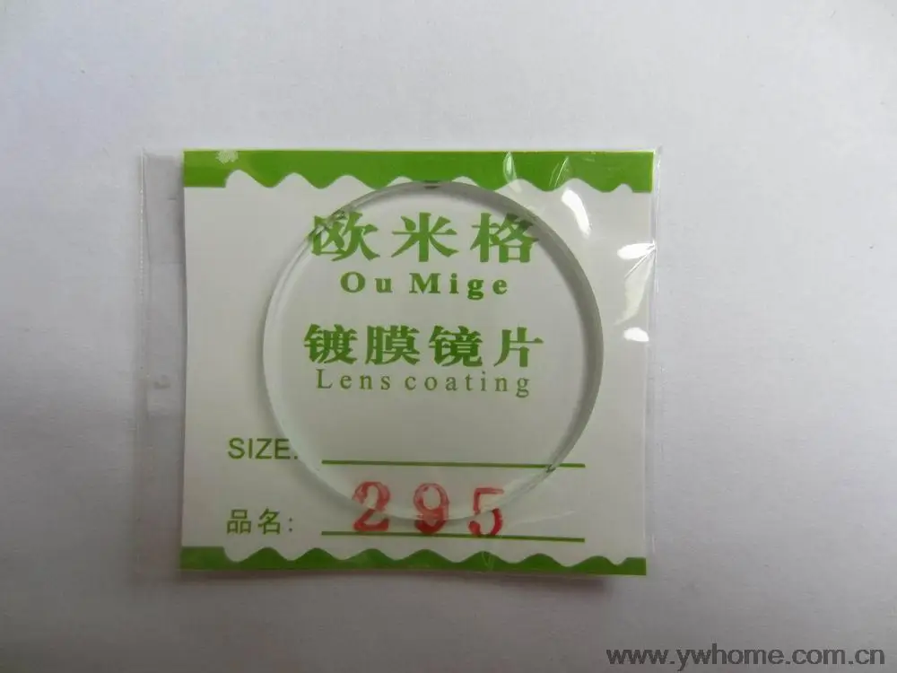 

29.5 mm New flat glass watch crystal diameter 29.5 mm Thick 2.0mm