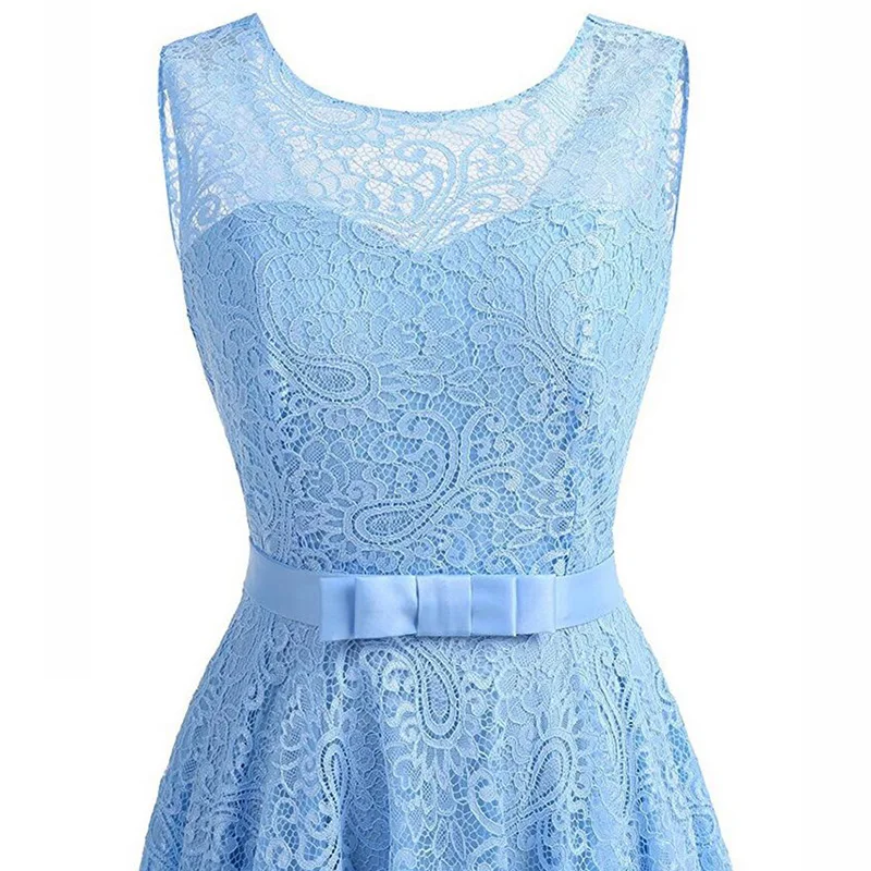 Kostlich Lace Summer Dress Women 2017 Sleeveless Lace Hollow Out Sexy Evening Party Dresses Bet Tunic 50s Hepburn Dress Sundress (22)
