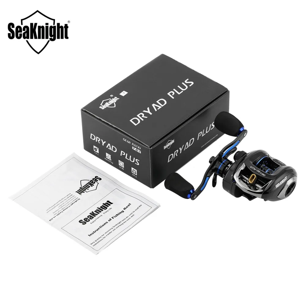 SeaKnight DRYAD PLUS 7.6:1 7.0:1 Антикоррозийный рыбалка катушка Baitcasting катушка Морская вода катушка рыболовная 198г 203г 11+1BB 5кг углерода Волокно перетащите Рыболовные снасти