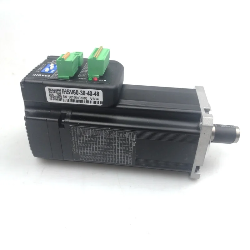 

JMC 48V 400w servo motor set permanent magnet small machine 3000rpm 1.27NM, communication speed: 9.6Kbps V603 upgrade V604