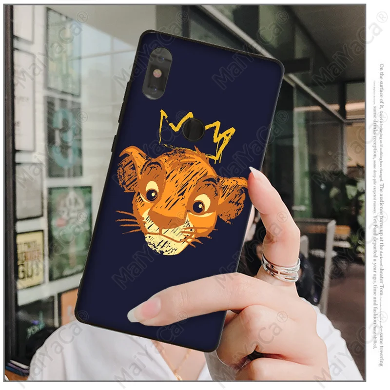 MaiYaCa Король Лев Pumba Hakuna Matata мягкий силиконовый черный чехол для телефона для Xiaomi mi Note 3 6 8 8SE mi X 2 2S Red mi 5 Plus Note 5 - Цвет: A12