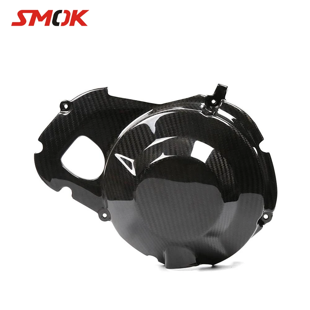 

SMOK For Yamaha MT09 MT-09 MT 09 FZ-09 2013-2017 Motorcycle Carbon Fiber Right Engine Stator Case Plug Clutch Cover Protector